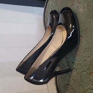 Black Patent Leather Pumps by Nine West, size 7